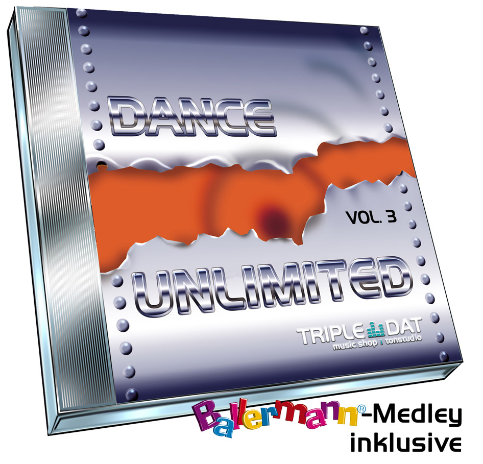 DUL3_Case_3D_neu Dance UnLimited Vol.3 - CD Varianten: CD