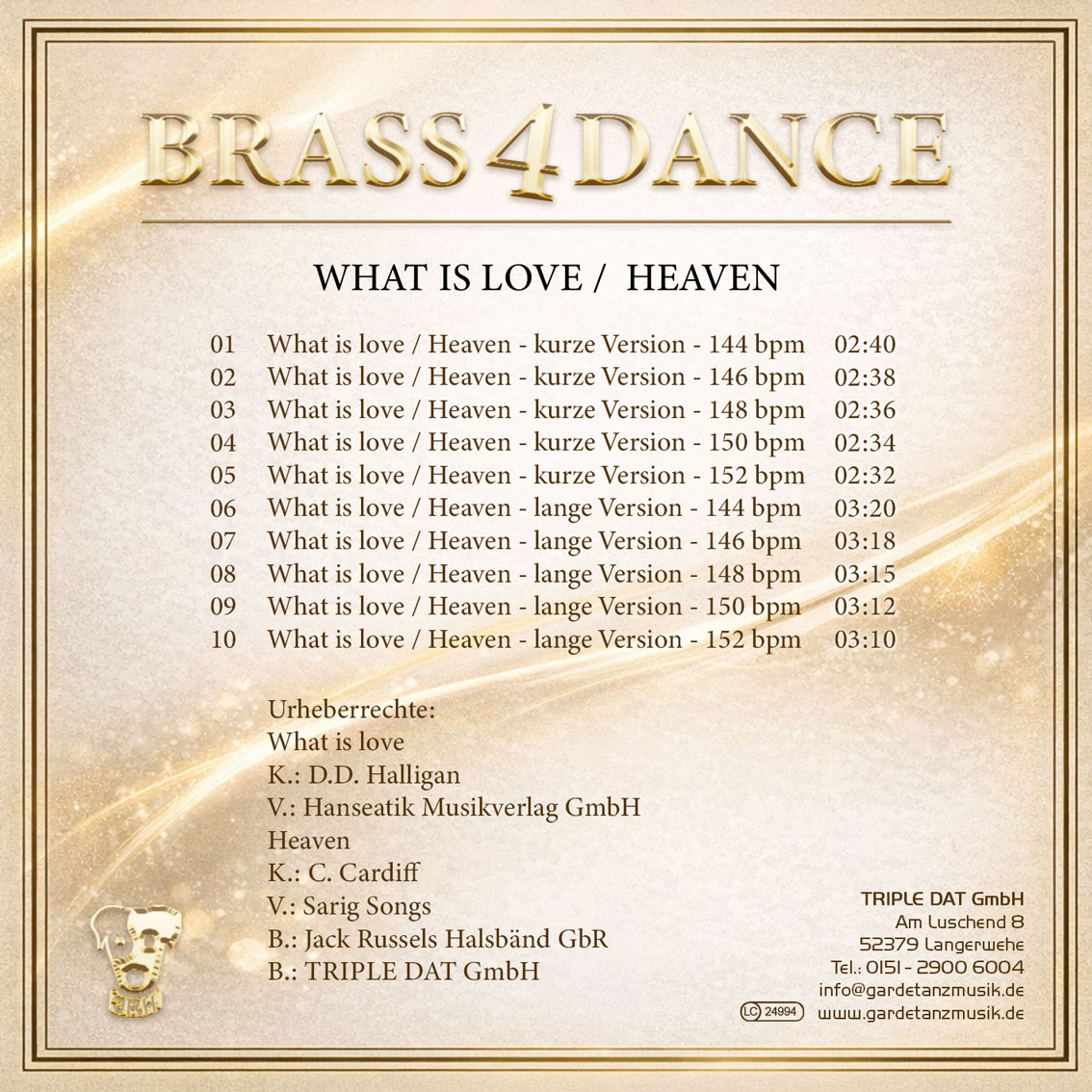 Brass 4 Dance - What is love/Heaven