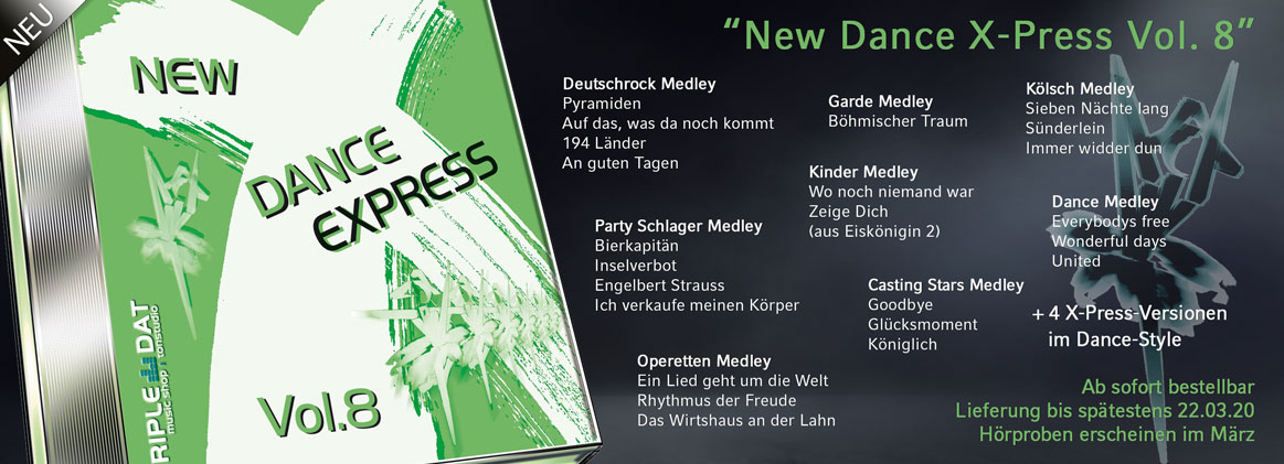 NEW Dance X-Press Vol. 8 & 9 Download-Bundle