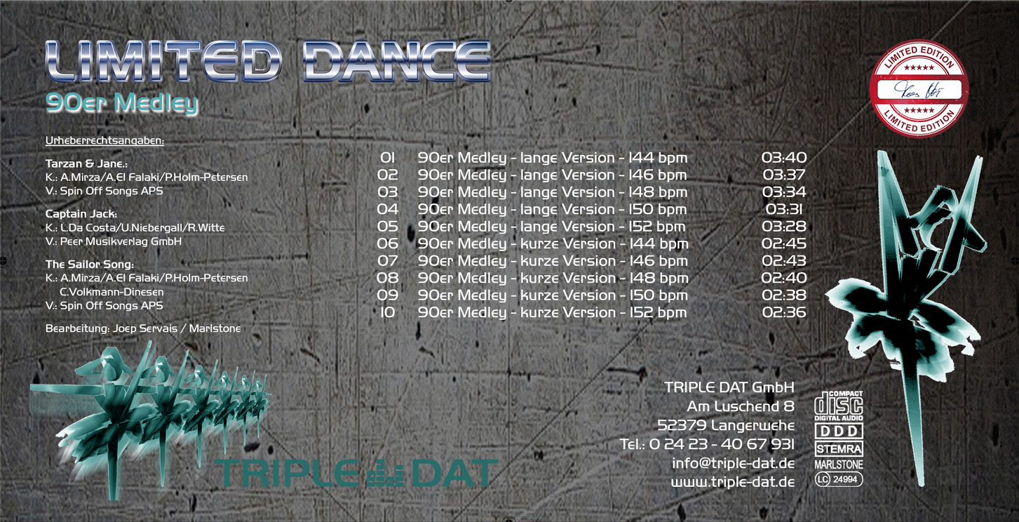 Limited Dance - 90er Medley - Download