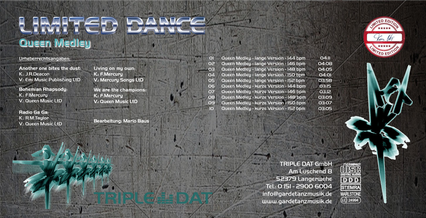 Limited Dance - Queen Medley - Download