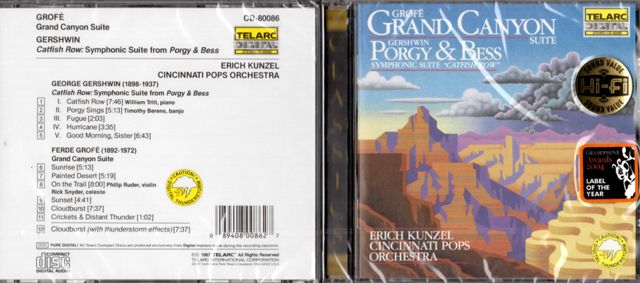 Erich Kunzel - Grand Canyon Suite / Porgy &amp; Bess