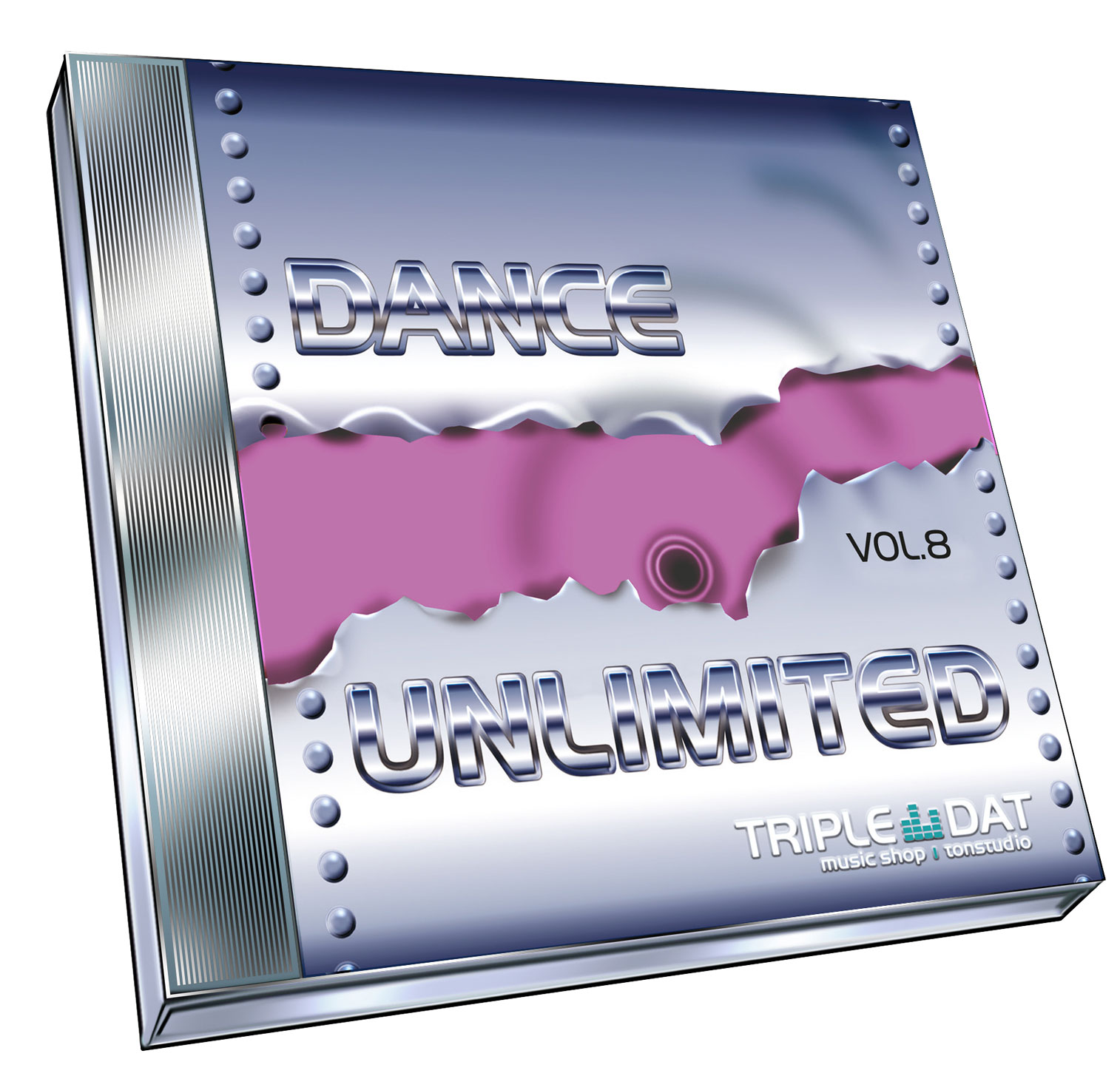 DUL_8_CD_Case_3D_final_web Dance UnLimited Vol.8 - CD Varianten: CD