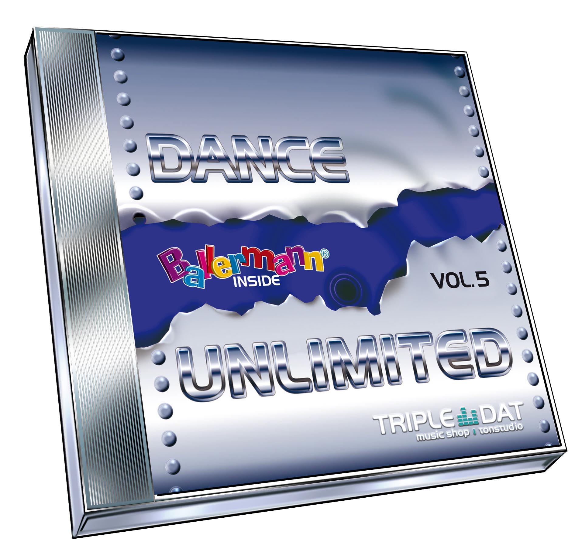 DUL_5_CD_Case_3D-frei Dance UnLimited Vol.5 - CD Varianten: CD