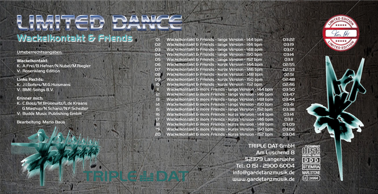 Limited Dance - Wackelkontakt & Friends - Download