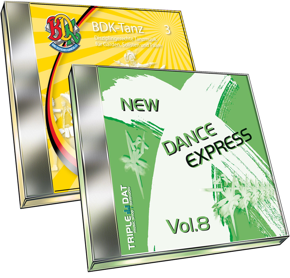New Dance X-Press Vol. 8 / BDK Tanz Vol. 3 - Bundle - CD